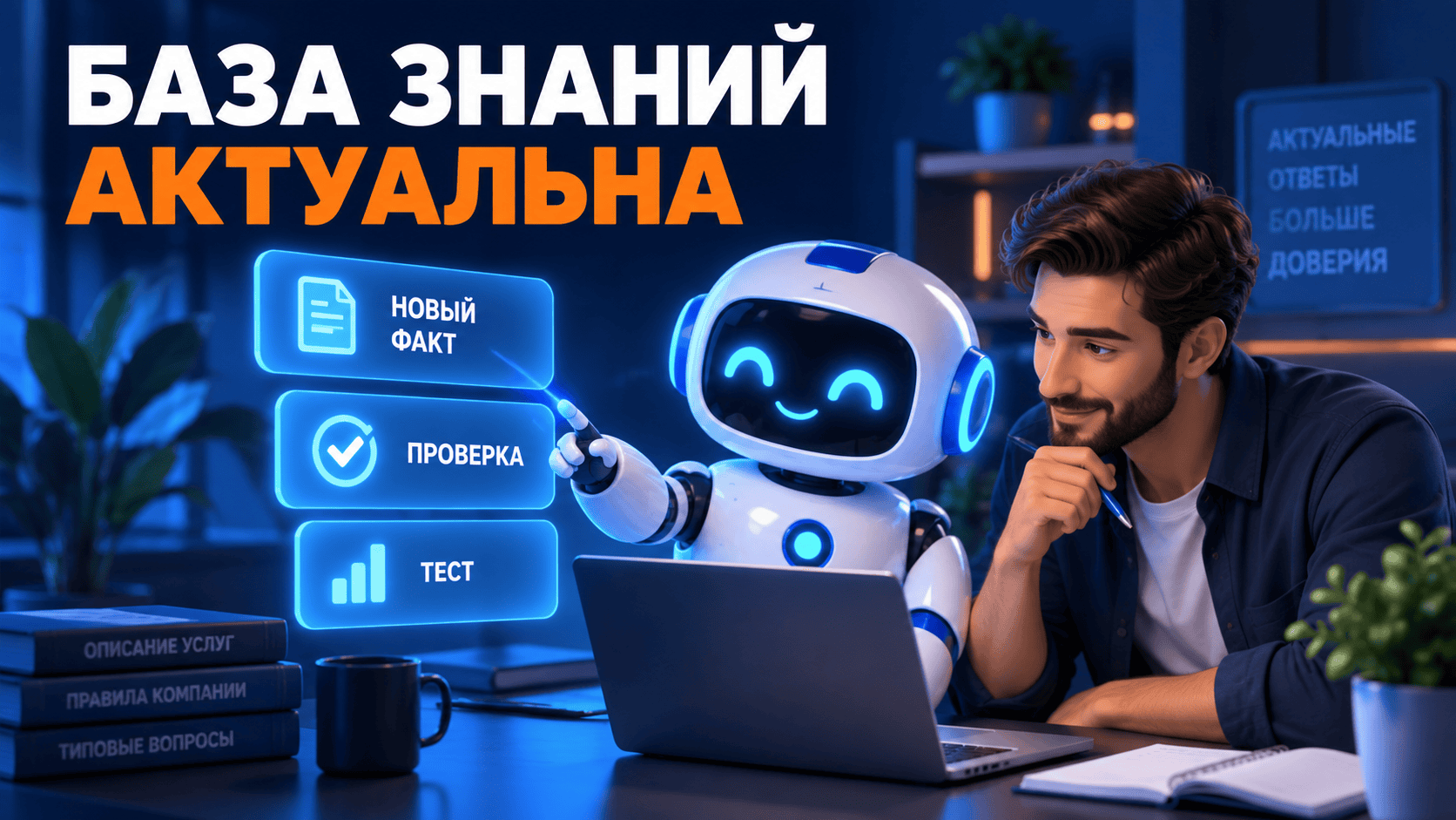 Как обновлять базу знаний ИИ-продавца, чтобы он не отвечал устаревшими данными