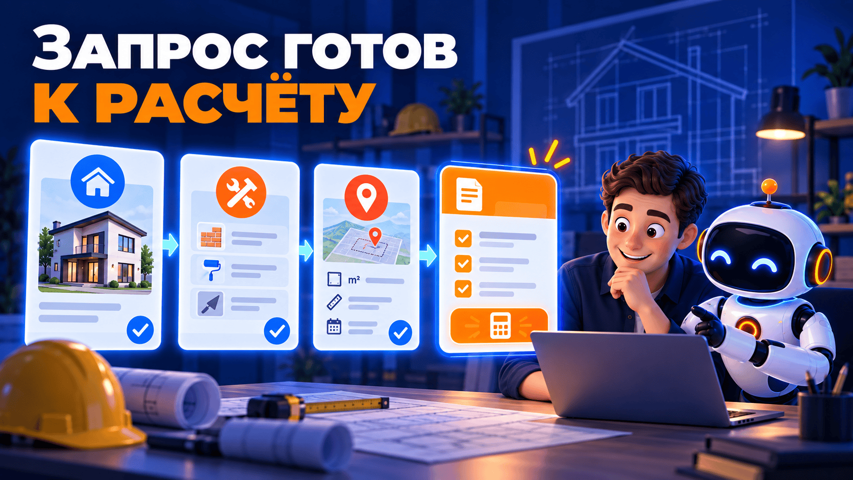 ИИ-продавец для строительной компании: как принимать запросы на расчёт и не терять клиентов
