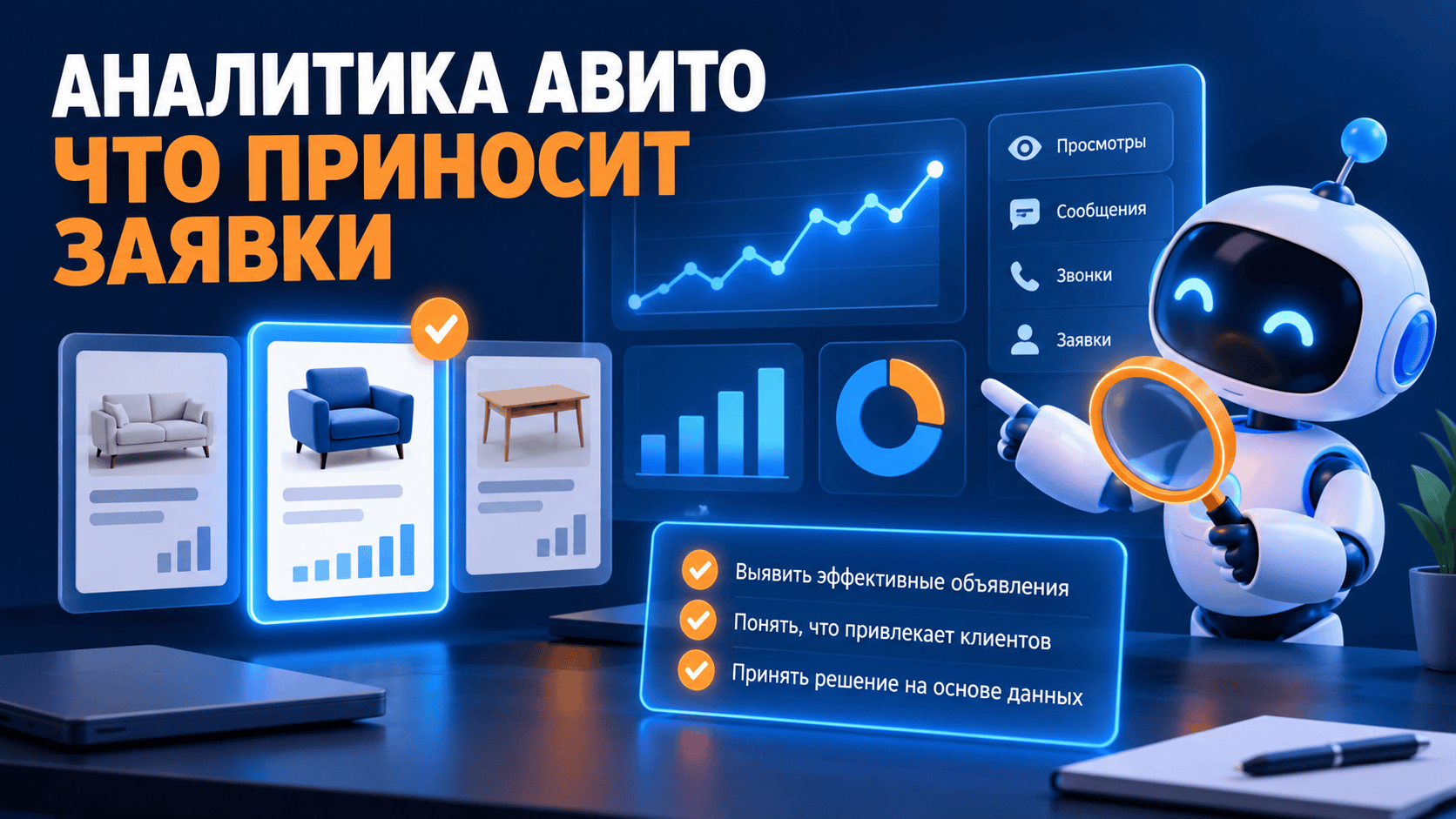 Аналитика Авито: как понять, какие объявления приносят заявки