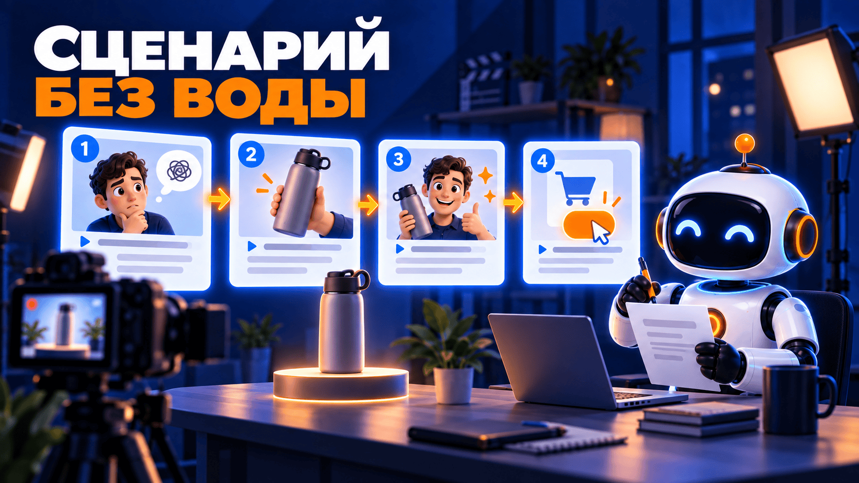 ИИ-сценарист для коротких видео: как показать продукт без пустых рекламных фраз