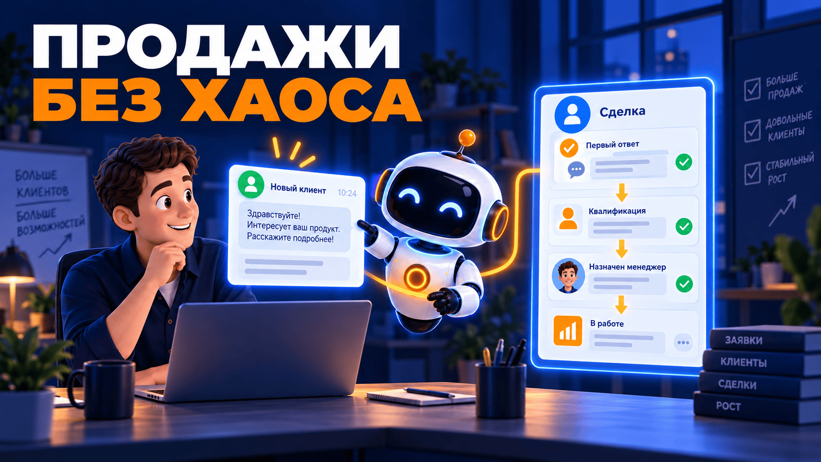 Автоматизация отдела продаж для малого бизнеса: с чего начать, чтобы не потерять клиентов