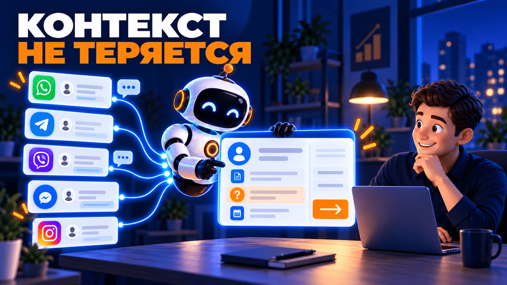 Переписка с клиентами в мессенджерах: как не терять контекст и следующий шаг