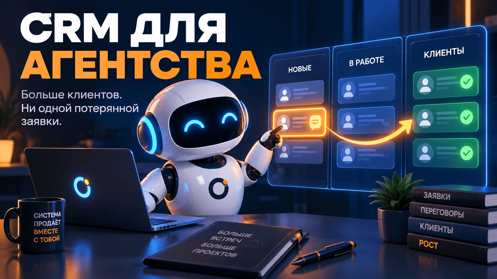 CRM для агентства услуг: как не терять заявки после первого сообщения