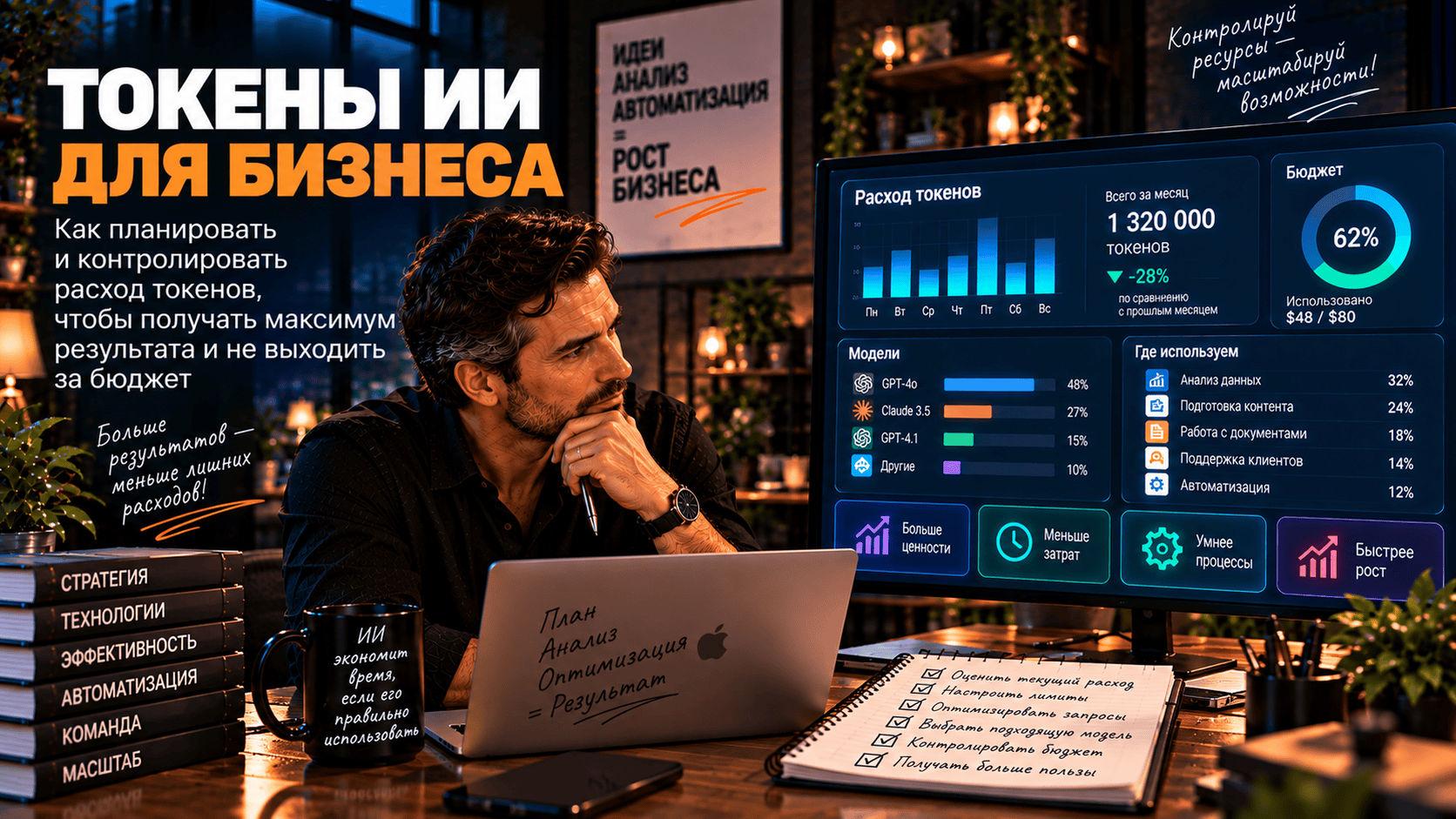 Тарифы и токены ИИ для бизнеса: как планировать расход без неожиданных списаний