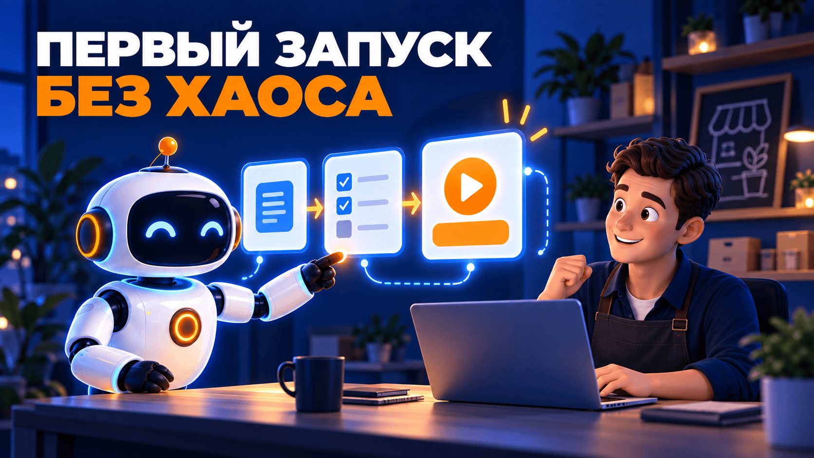 Как малому бизнесу внедрить ИИ без сложной автоматизации: план первого запуска